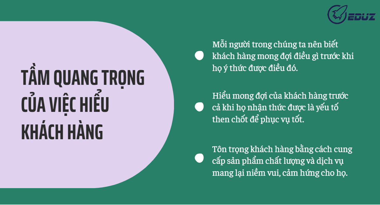 3. Hiểu và đáp ứng kỳ vọng của khách hàng